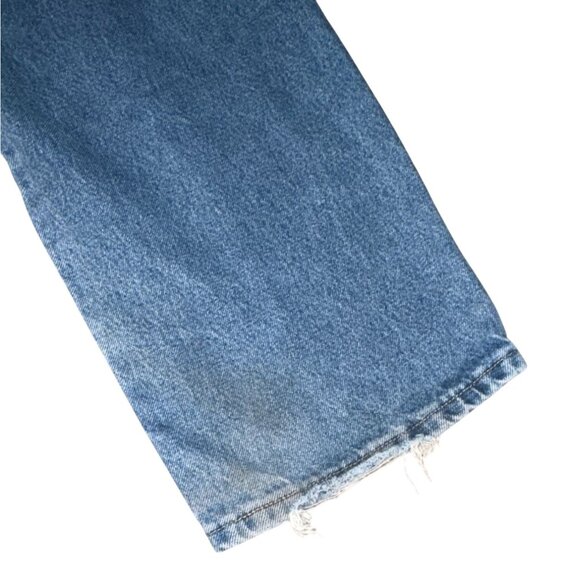 Wrangler Mens Regular Fit Denm Jeans-Medium Wash-46X30-GUC - Picture 8 of 8